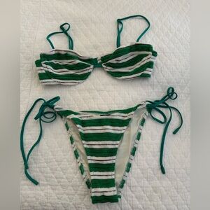 Triangl Mala Bikini and Shorts - 3 piece set - in color Dune